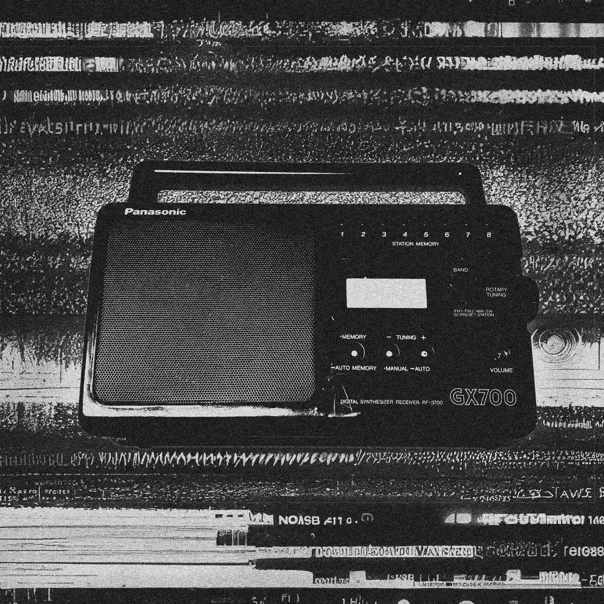 Radio Studies II — GX700 Pure FM radio feedback loop composition cover art